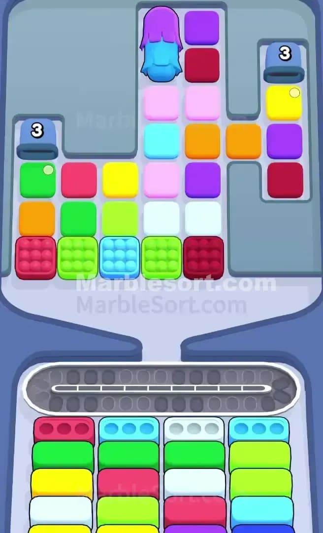 Marble Sort Level 778 Screenshot