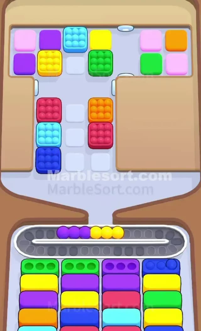 Marble Sort Level 742 Solution 1