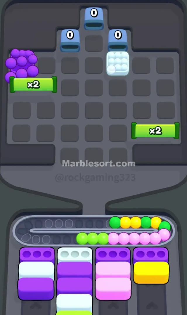 Marble Sort Level 297 Solution 3