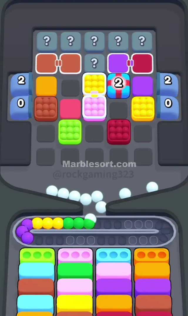 Marble Sort Level 344 Solution 1