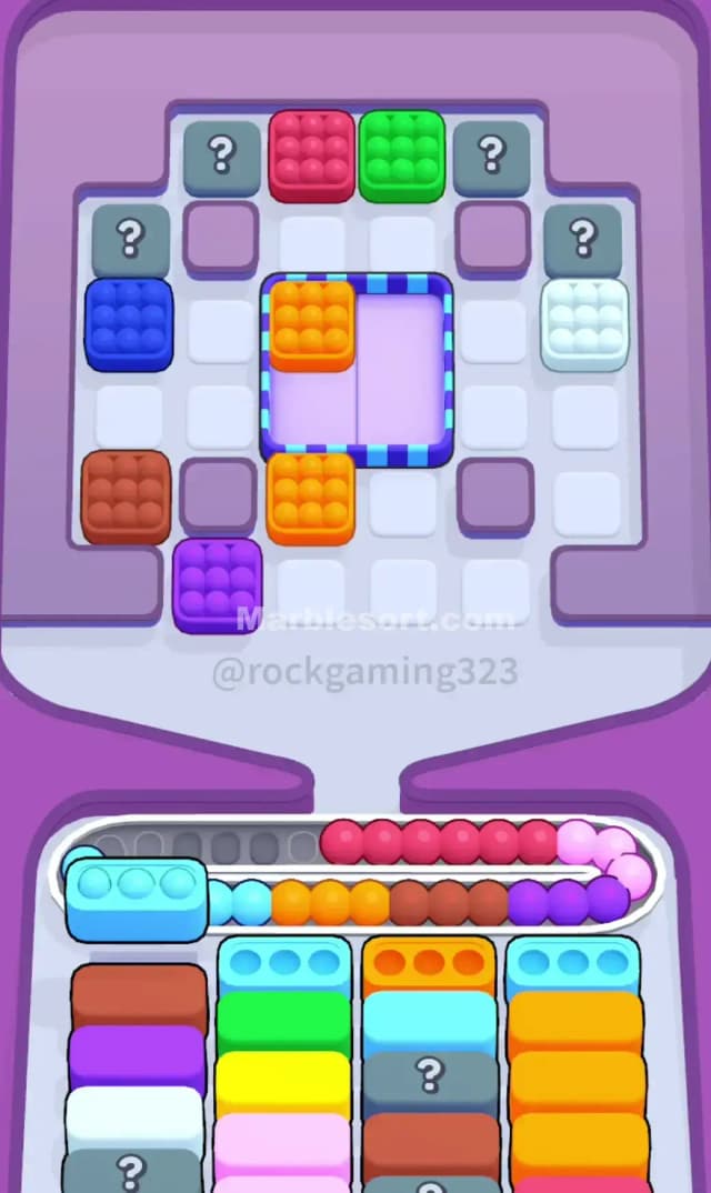 Marble Sort Level 246 Solution 1