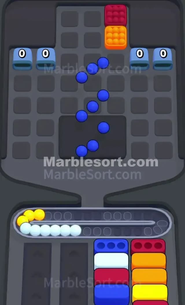 Marble Sort Level 344 Solution 3