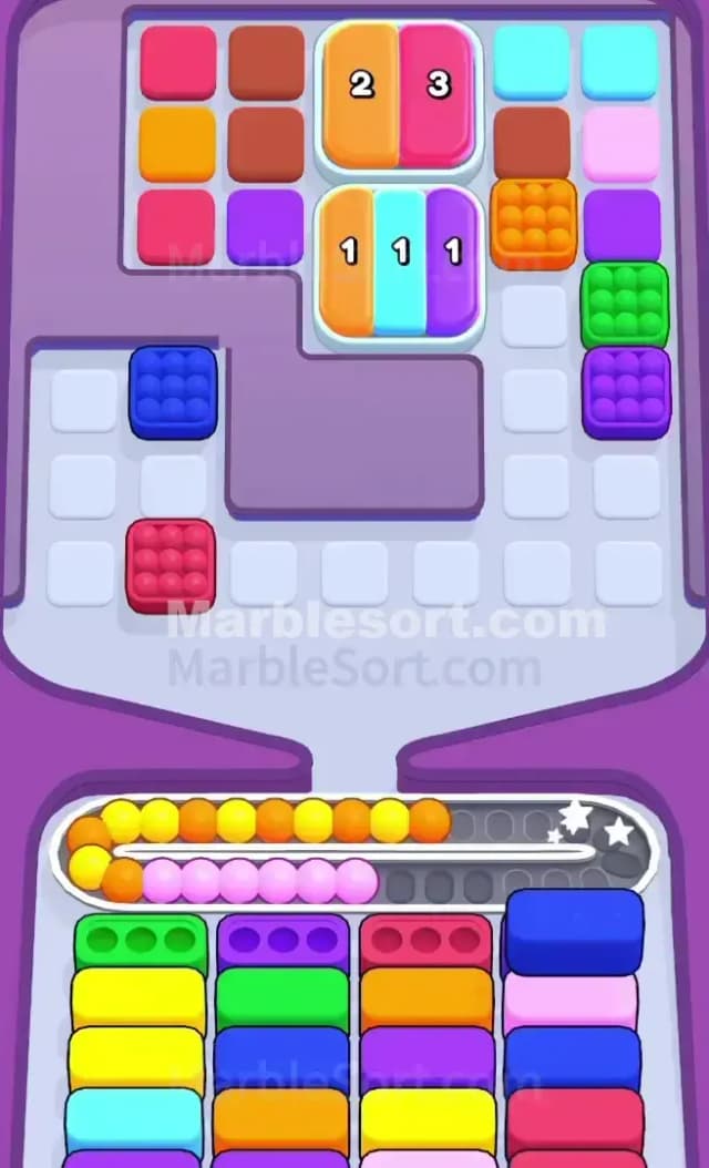 Marble Sort Level 783 Solution 1