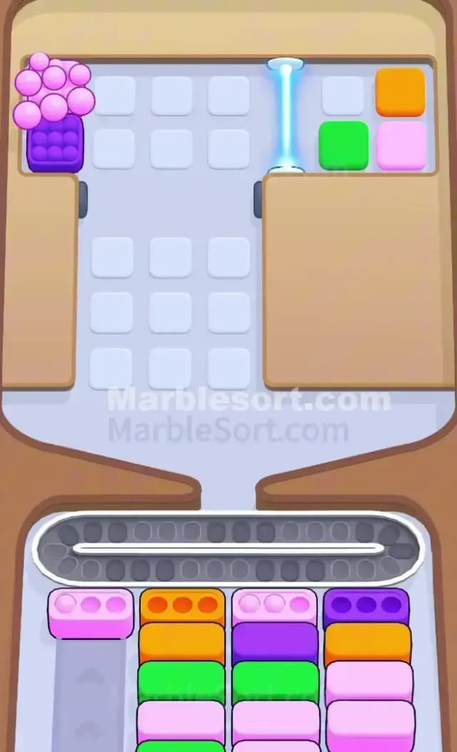 Marble Sort Level 742 Solution 3