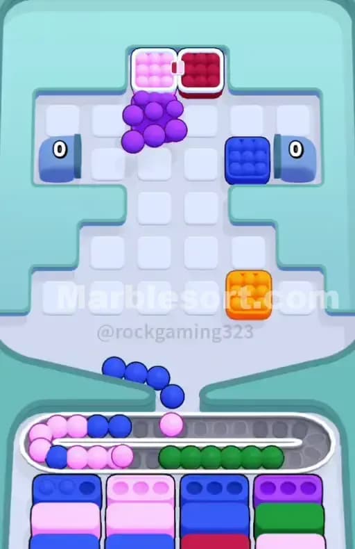 Marble Sort Level 343 Solution 3