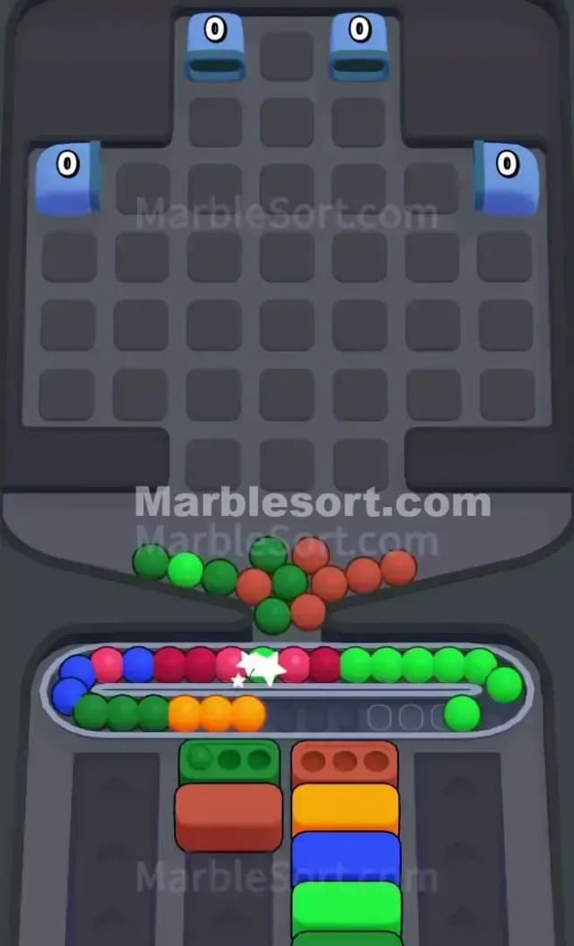 Marble Sort Level 390 Solution 3