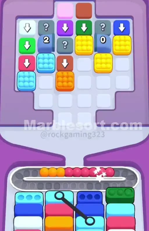 Marble Sort Level 253 Solution 1