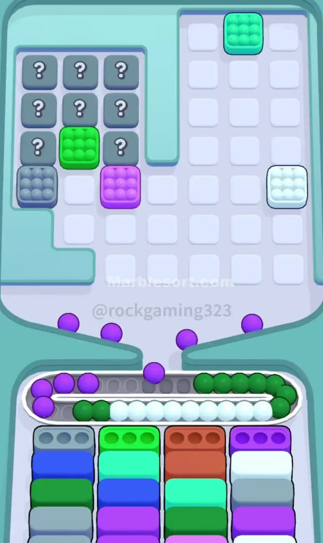 Marble Sort Level 271 Solution 2