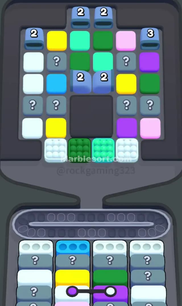 Marble Sort Level 284 Gameplay