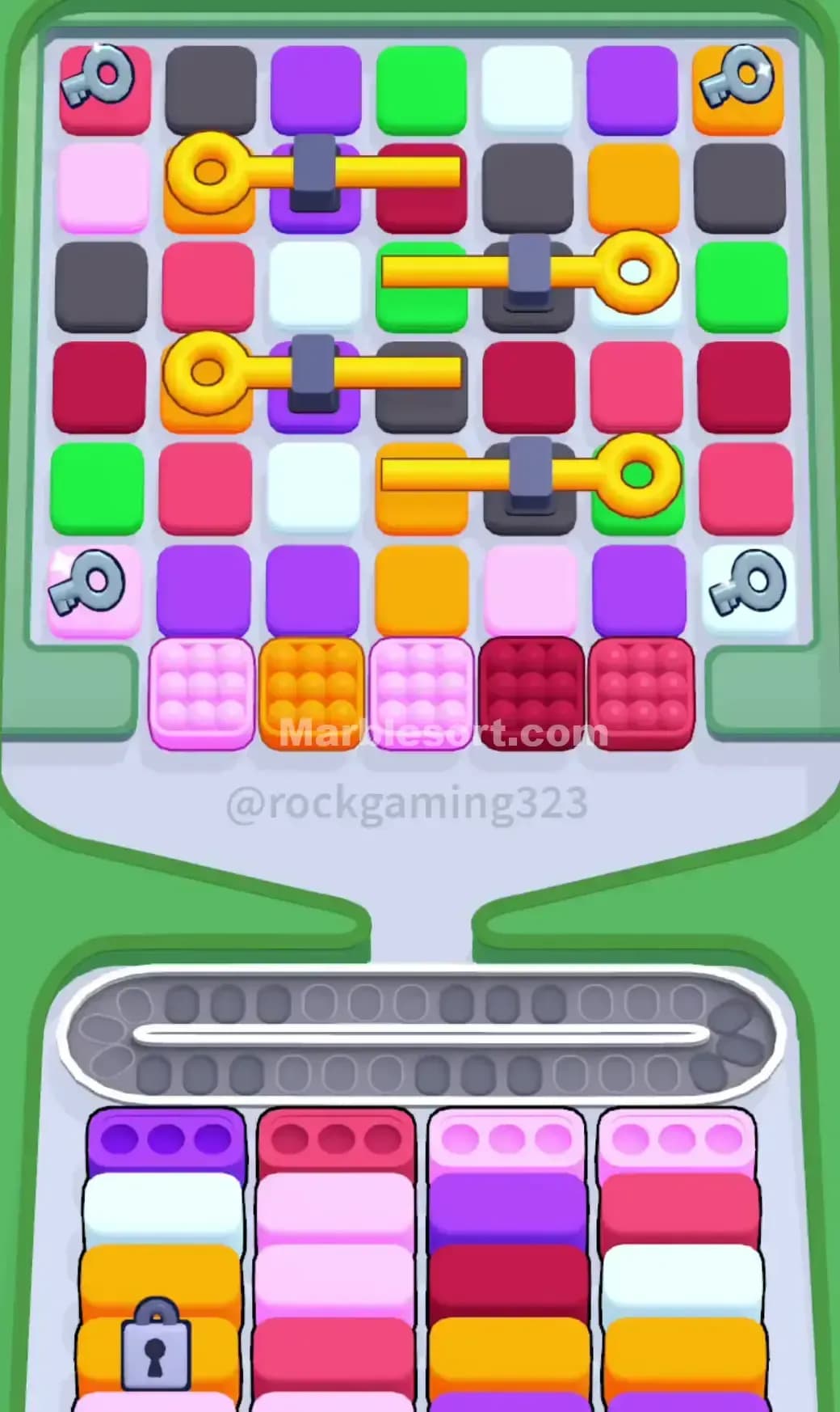 Marble Sort Level 186 Screenshot