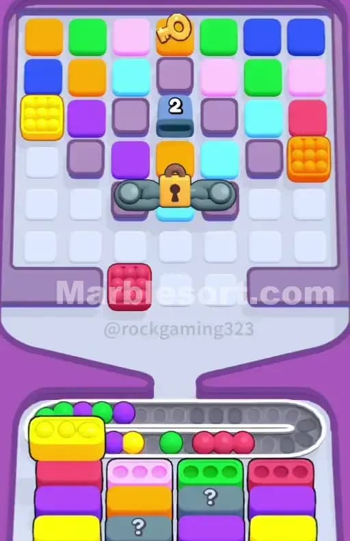 Marble Sort Level 245 Solution 1