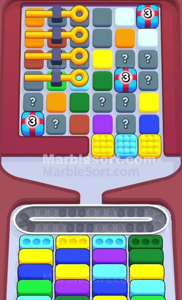 Marble Sort Level 226 Gameplay