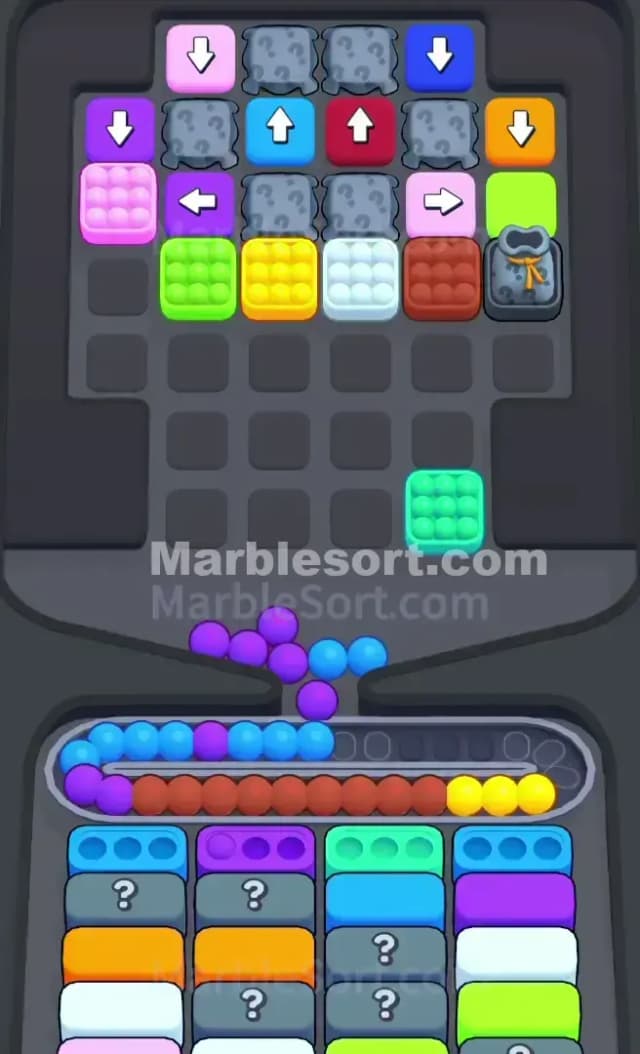 Marble Sort Level 230 Solution 1