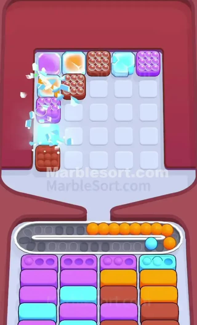 Marble Sort Level 761 Solution 2