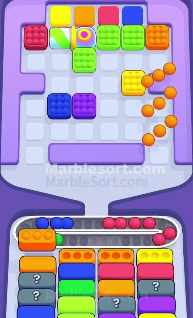 Marble Sort Level 752 Solution 2