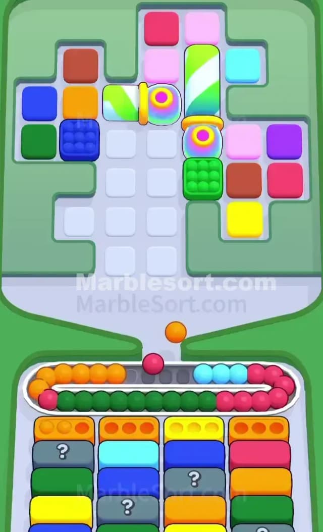 Marble Sort Level 802 Solution 1