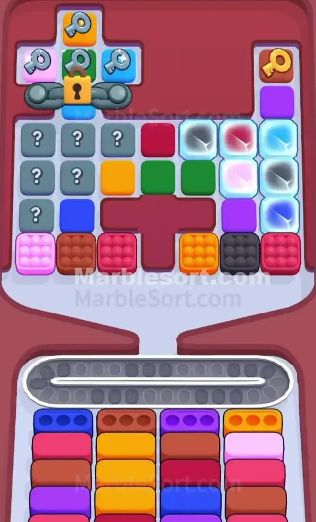 Marble Sort Level 688 Gameplay