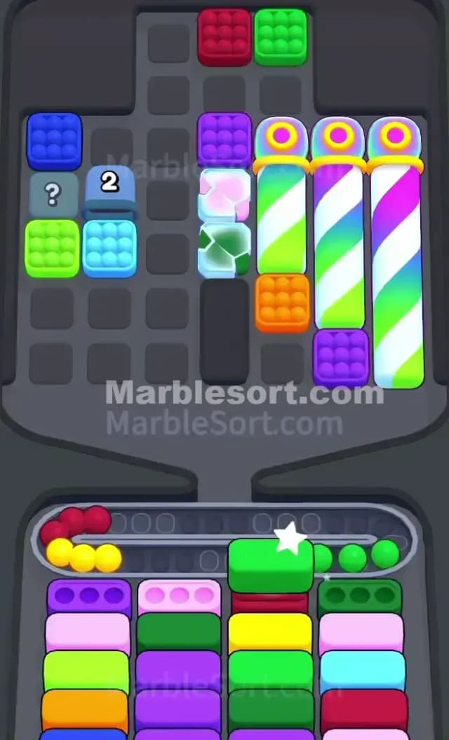 Marble Sort Level 784 Solution 1