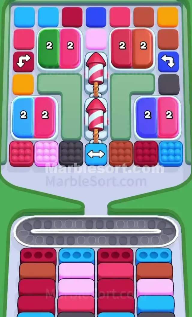 Marble Sort Level 796 Gameplay