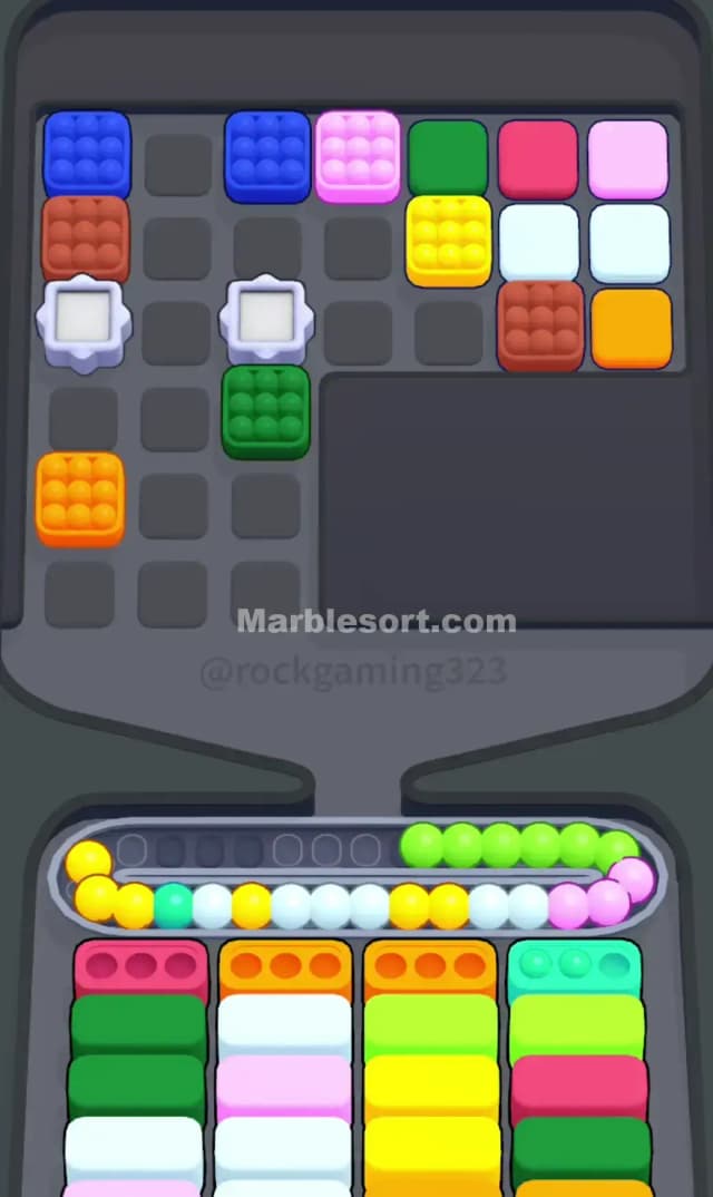 Marble Sort Level 324 Solution 2