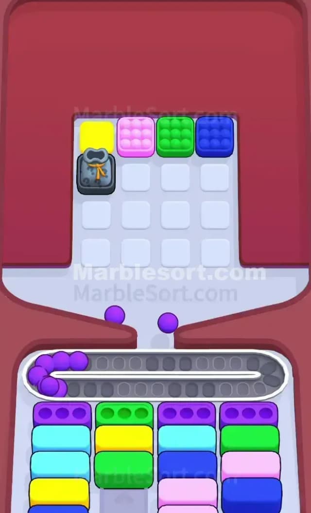 Marble Sort Level 221 Solution 3