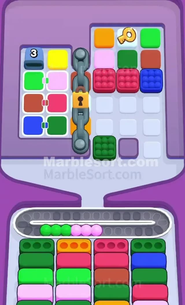 Marble Sort Level 325 Solution 1