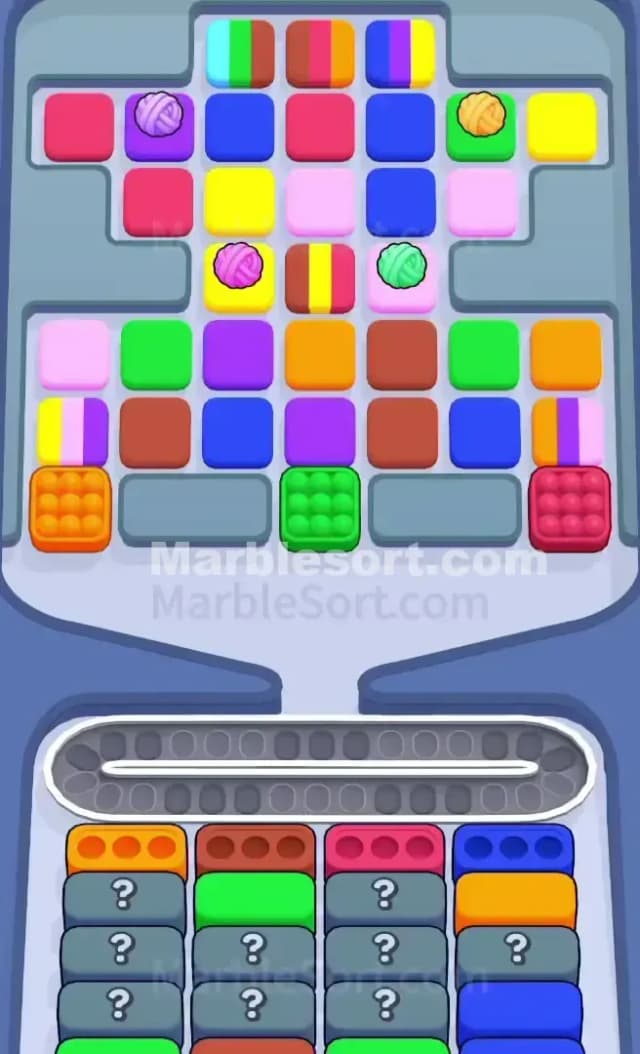 Marble Sort Level 779 Gameplay