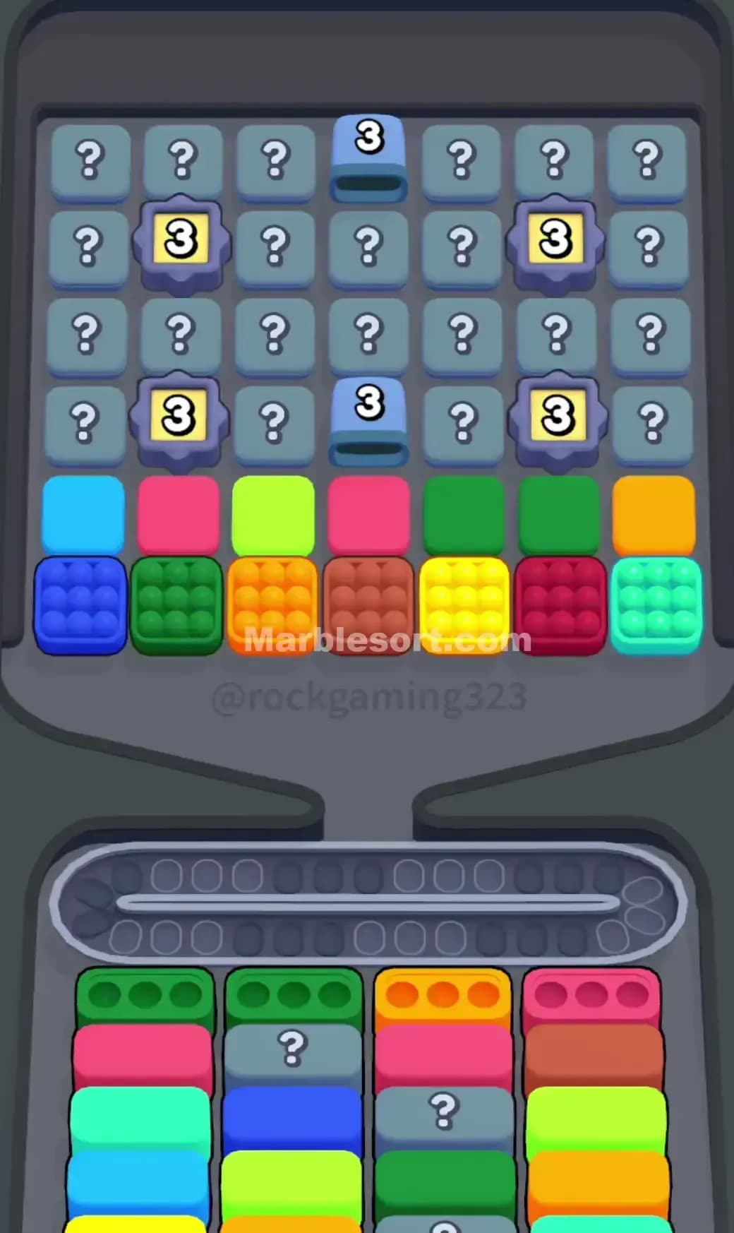Marble Sort Level 310 Screenshot