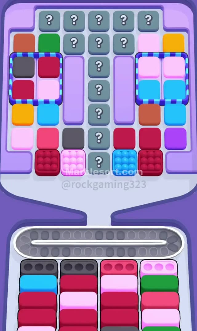 Marble Sort Level 288 Gameplay