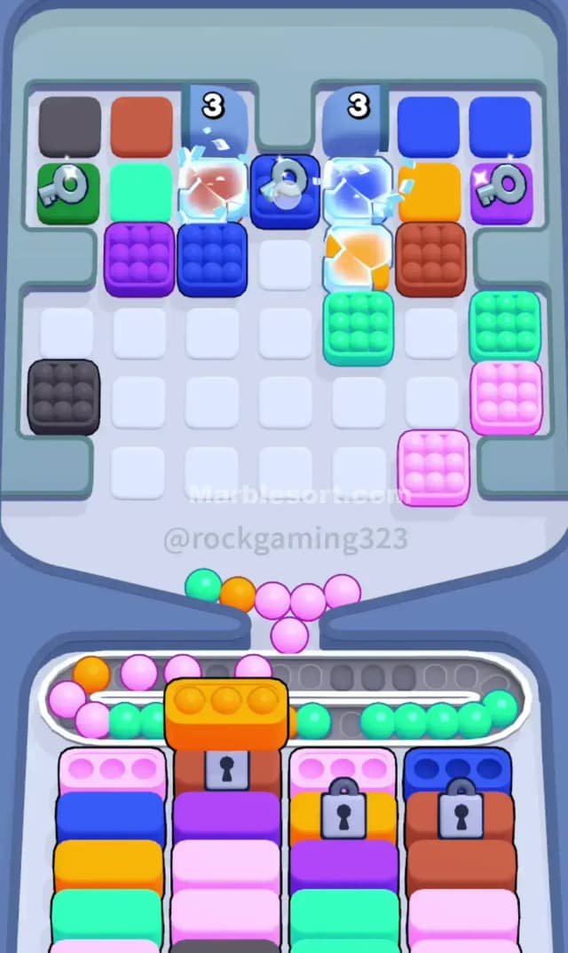 Marble Sort Level 311 Solution 1
