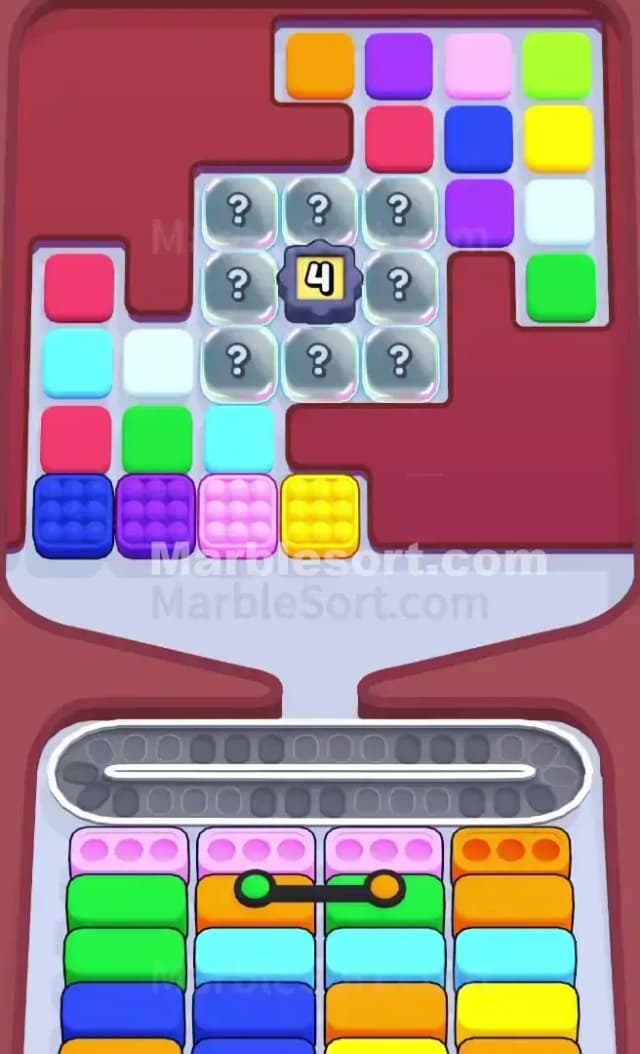 Marble Sort Level 763 Gameplay