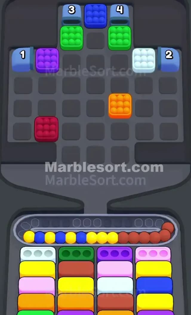 Marble Sort Level 390 Solution 2