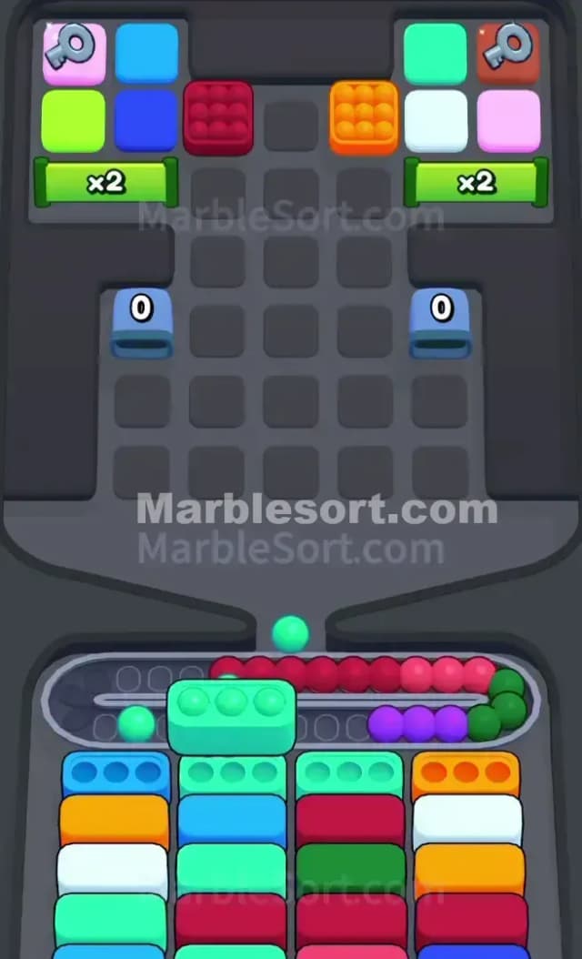 Marble Sort Level 354 Solution 2