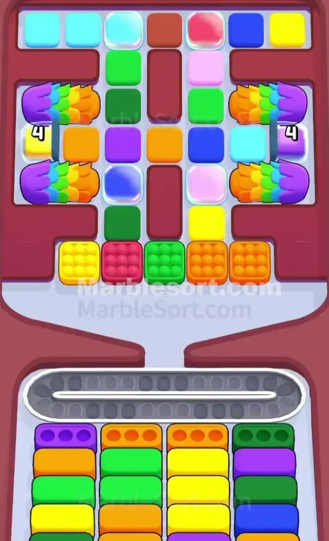 Marble Sort Level 769 Gameplay