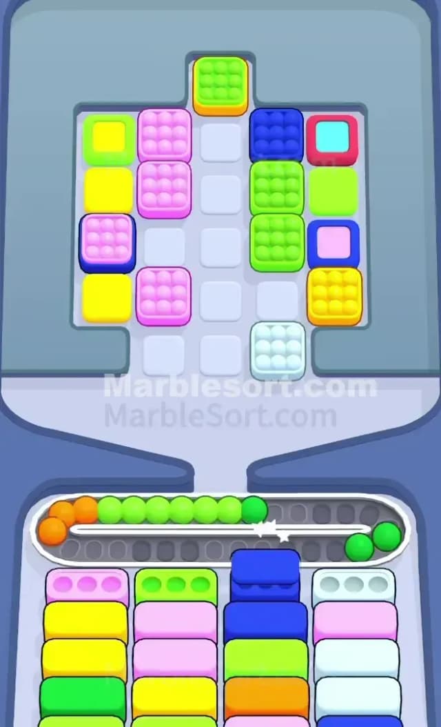 Marble Sort Level 703 Solution 1