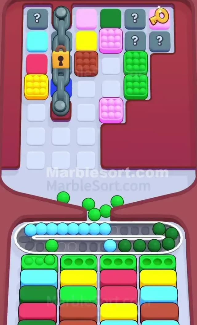 Marble Sort Level 225 Solution 1