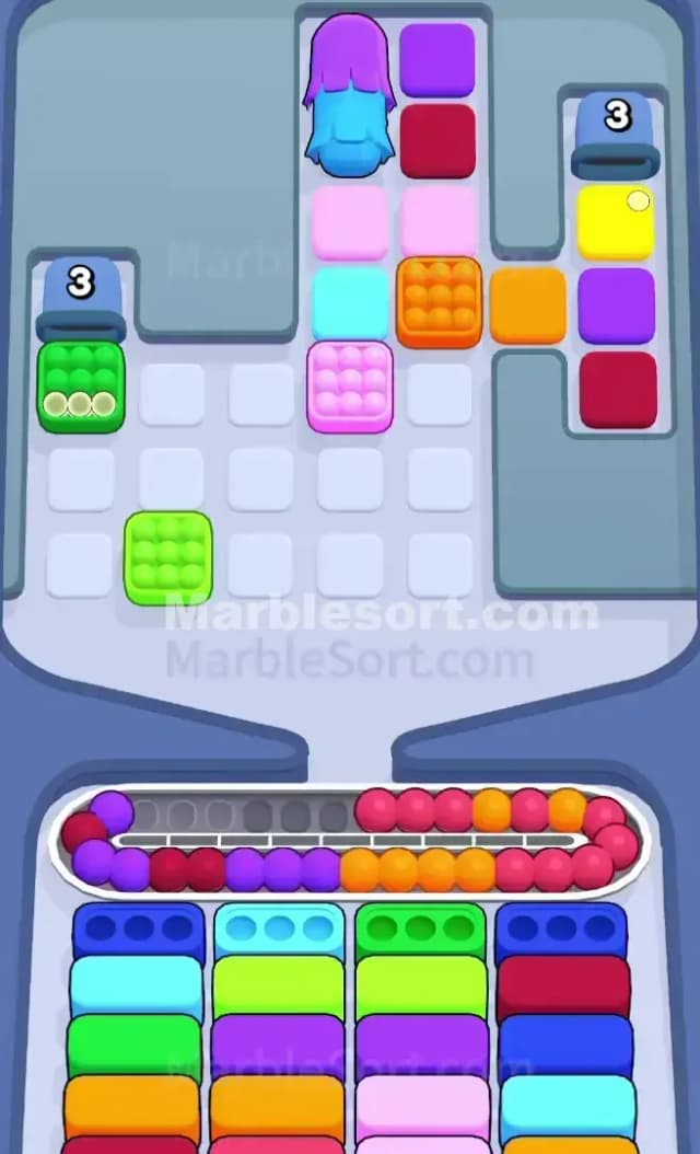Marble Sort Level 778 Solution 1