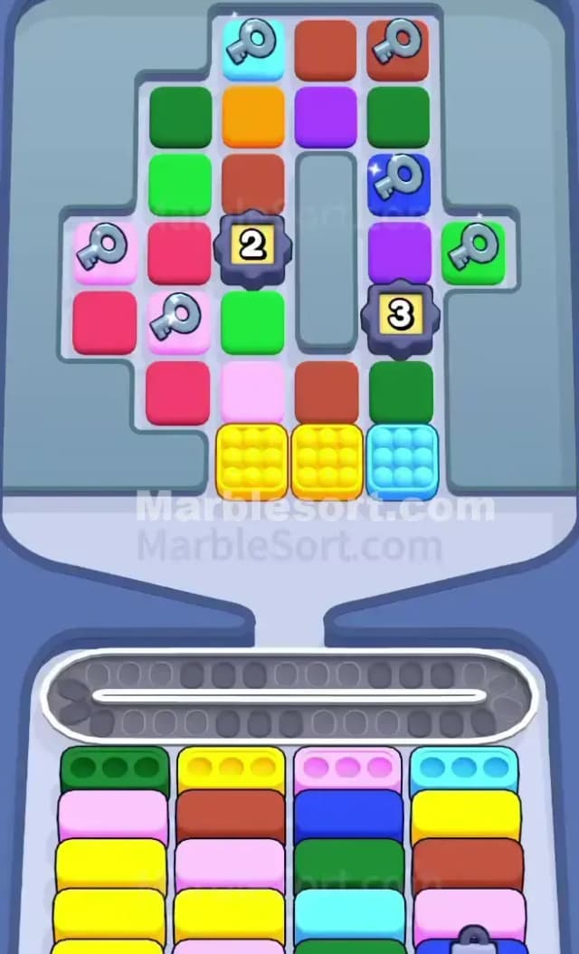Marble Sort Level 772 Gameplay