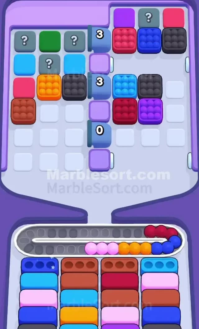 Marble Sort Level 753 Solution 1