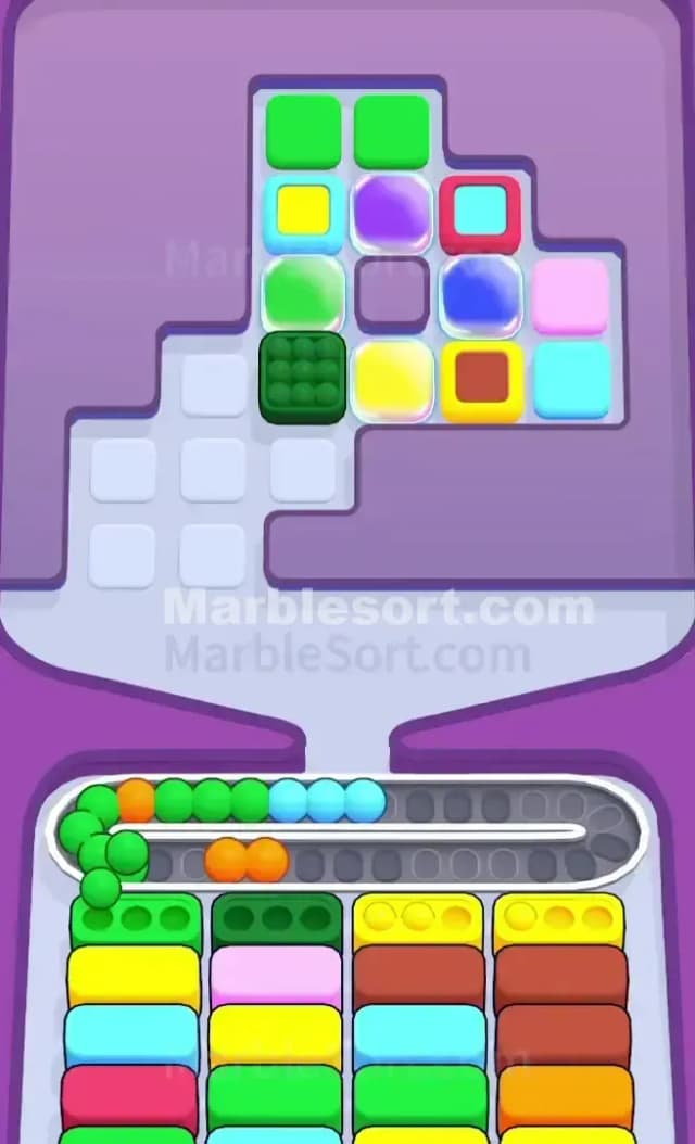 Marble Sort Level 715 Solution 1