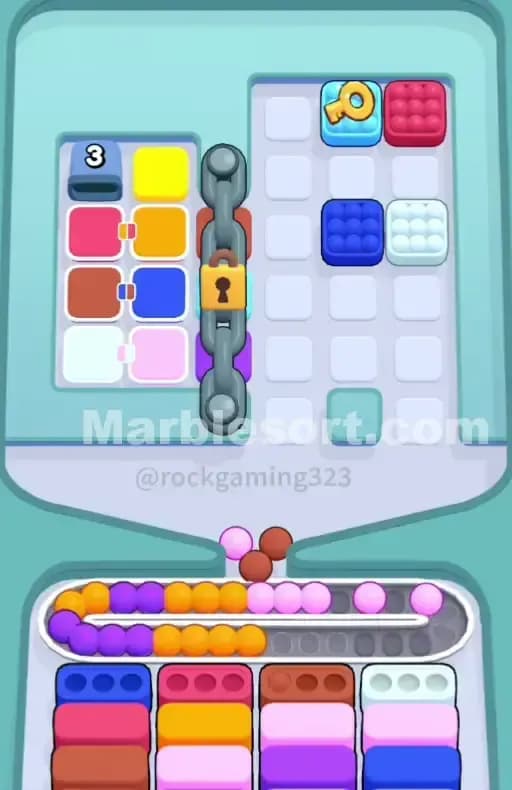 Marble Sort Level 265 Solution 1