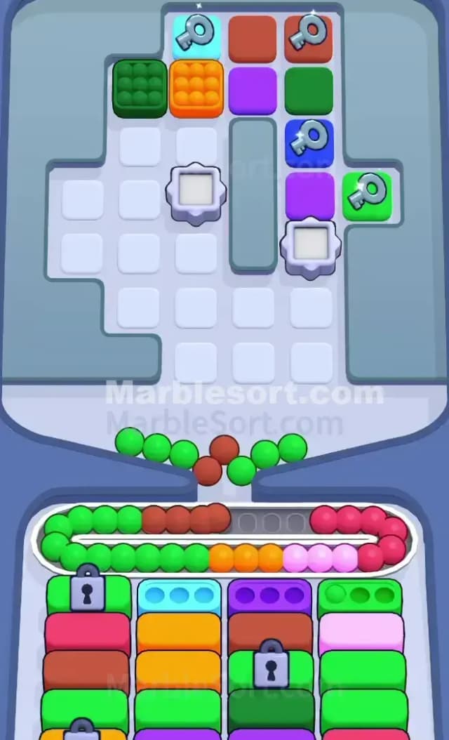 Marble Sort Level 772 Solution 2