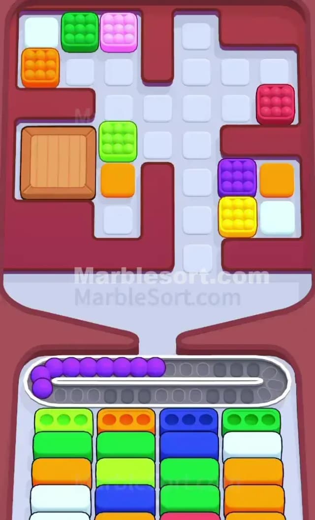 Marble Sort Level 378 Solution 2