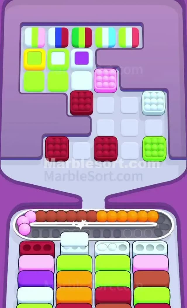 Marble Sort Level 713 Solution 1