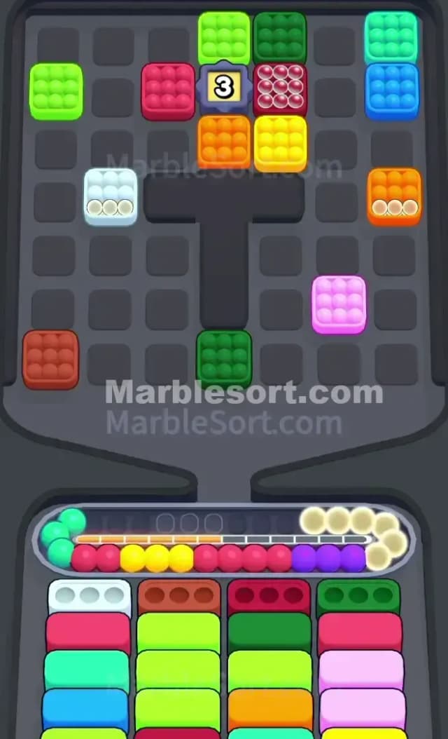 Marble Sort Level 780 Solution 2