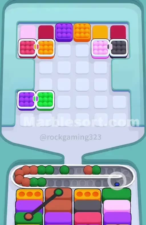 Marble Sort Level 189 Solution 2