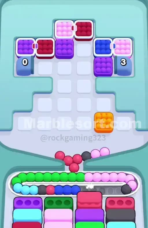 Marble Sort Level 343 Solution 2