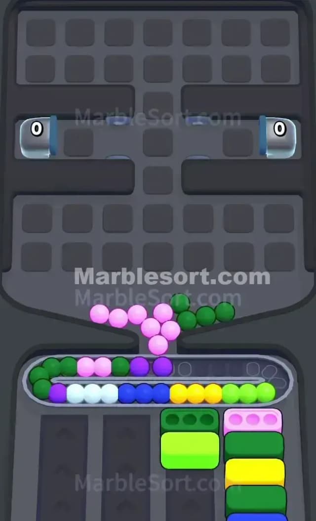 Marble Sort Level 747 Solution 3