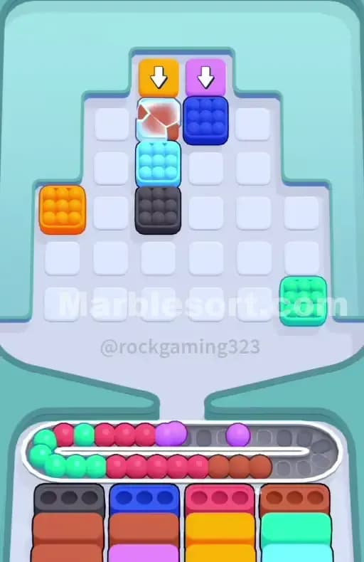 Marble Sort Level 342 Solution 2