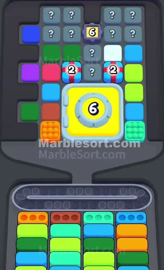 Marble Sort Level 317 Screenshot